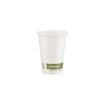 Planet 7oz Single Wall Plastic-Free Paper Hot Cup (Pack of 50)