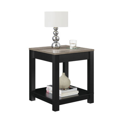 Carver End Table Black