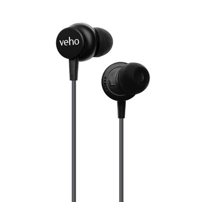 Veho Z-3 In-Ear Stereo Headphones Grey