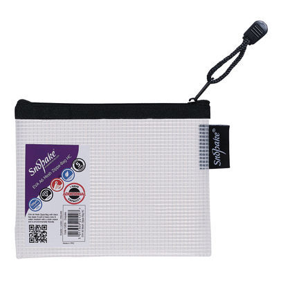 Snopake Eva A6 Mesh Zippa Bag Black (Pack of 3)