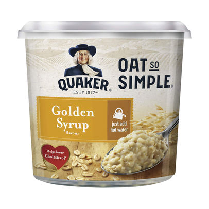 Oat So Simple Golden Syrup Porridge Pot 57g (Pack of 8)