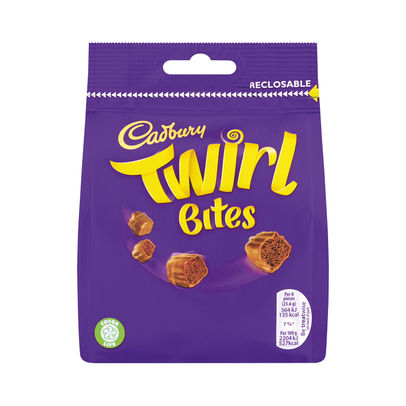 Cadbury 95g Twirl Bites Share Bag