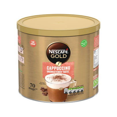 Nescafe 1kg Gold Unsweetened Cappuccino