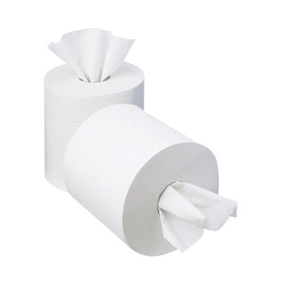 2Work 120m White 1-Ply Mini Centrefeed Rolls (Pack of 12)