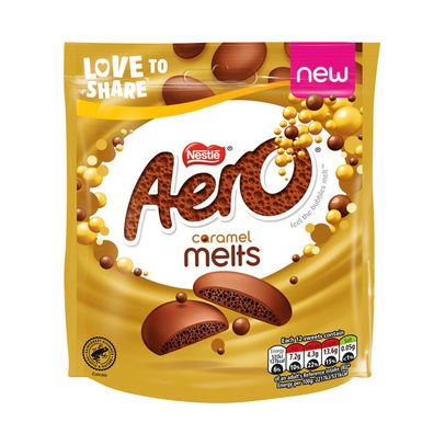 Nestlé Aero Melts Caramel Pouch Bag 86g