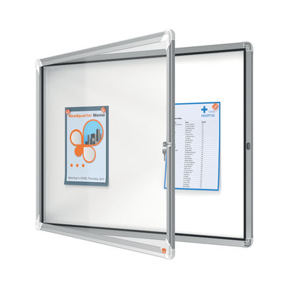 Nobo 8 x A4 Internal Glazed Magnetic Display Case