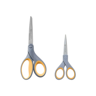 Westcott Titanium Twin Pack Scissors 130/180mm