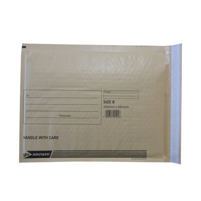 Go Secure Size 8 Bubble Lined Envelopes (Pack of 50)