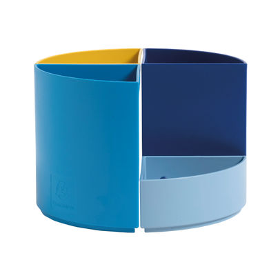 Exacompta Bee Blue The Quarter Desk Tidy Recycled Assorted