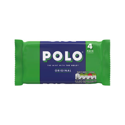 Polo Mints Tube Multipack 4x34g (Pack of 4)