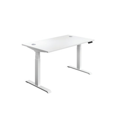 Jemini 1600x800mm White/White Sit Stand Desk