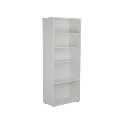 Jemini 2000 x 450mm White Wooden Bookcase