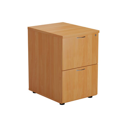 Jemini V2 H710mm Beech 2 Drawer Filing Cabinet