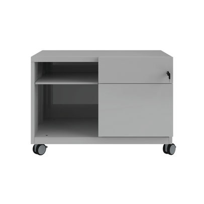 Bisley Caddy Right Hand 2 Drawer 800x490x563mm Goose Grey