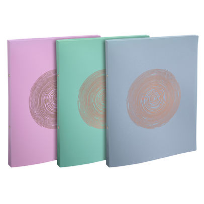 Exacompta Ellipse 2 Ring Binder 15mm Recycled PP A4 Assorted (Pack of 20)