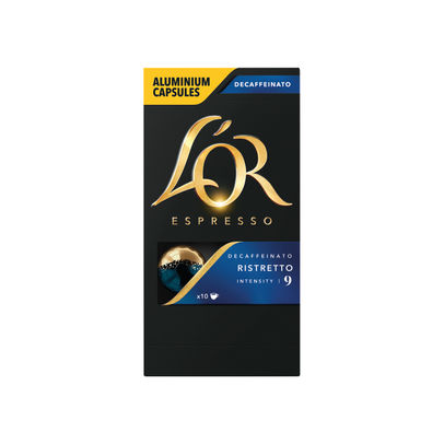 L'Or Espresso Ristretto Decaff Nespresso Capsules (Pack of 10)