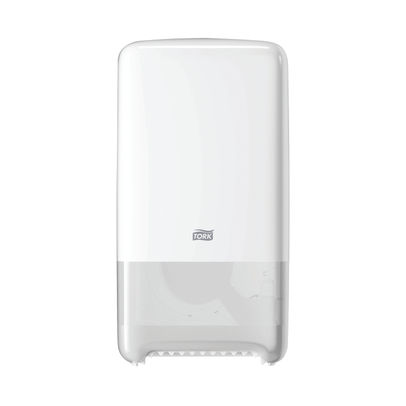 Tork T6 Twin Mid-Size Toilet Roll Dispenser White