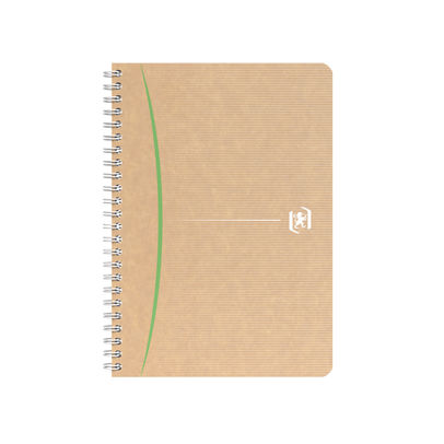 Oxford Touareg Wirebound 100% Recycled Notebook Ruled A5 (Pack of 5)