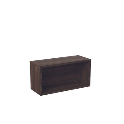 Jemini 800x315mmmm Dark Walnut Reception Modular Riser Unit