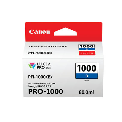 Canon PFI-1000B Blue Ink Cartridge - 0555C001