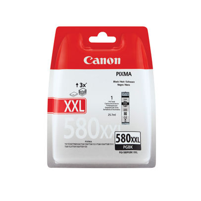 Canon PGI-580XXL Pigment Black Ink Cartridge - 1970C001