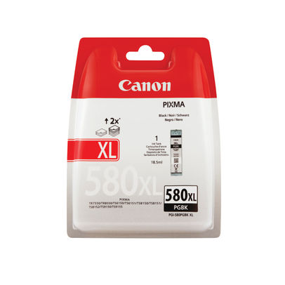 Canon 580XL Pigment Black High Yield Ink Cartridge - 2024C001