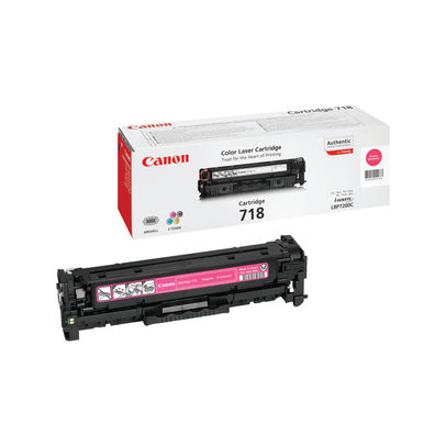 Canon 718 Magenta Laser Toner Cartridge - 2660B002