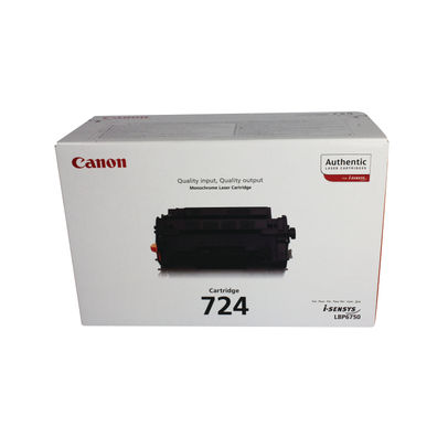 Canon 724 Black Toner Cartridge - 3481B002