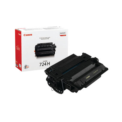 Canon 724H Black Toner Cartridge - High Capacity - 3482B002