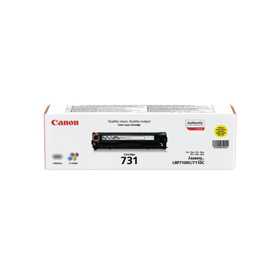 Canon 731Y Yellow Toner Cartridge - 6269B002