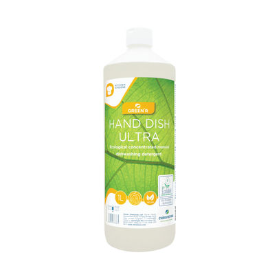 GreenR Hand Dish Ultra Ecological Concentrated Dishwashing Detergent 1L (Pack of