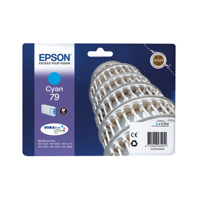 Epson 79 Cyan Ink Cartridge - C13T79124010