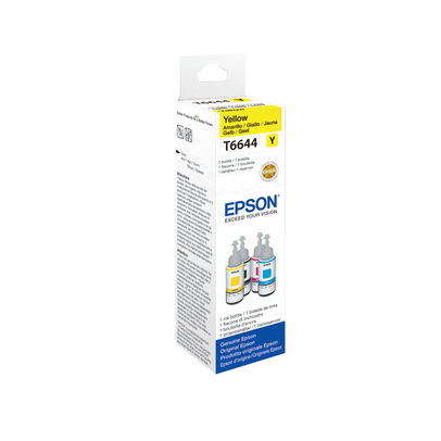 Epson T6644 70ml Yellow Ink Bottle - C13T664440