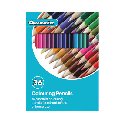 Classmaster Assorted Colouring Pencils (Pack of 36)