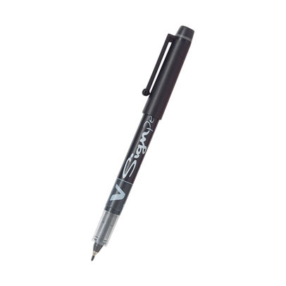 Pilot Black V Sign Pens, Pack of 12