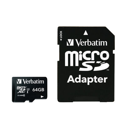Verbatim Pro U3 64GB Micro SDXC Card