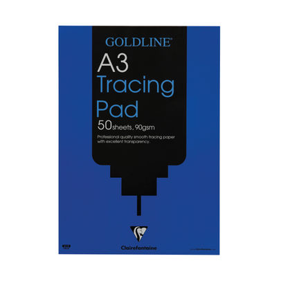 Clairefontaine Goldline A3 90gsm Tracing Pad