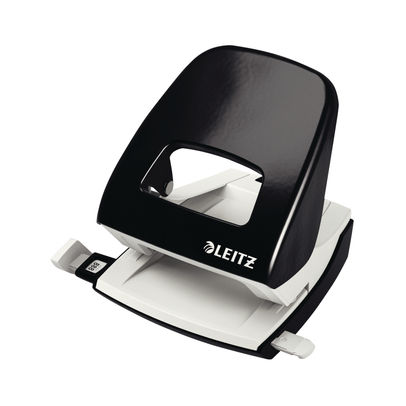 Leitz Black 2-Hole Metal Punch