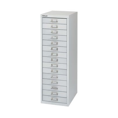 Bisley H860mm Silver 15 Drawer Filing Cabinet