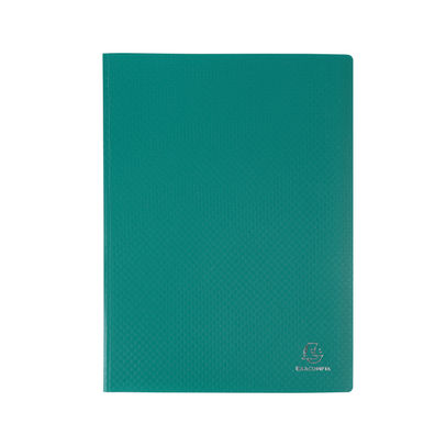 Exacompta Display Book 40 Pocket A4 Green (Pack of 12)