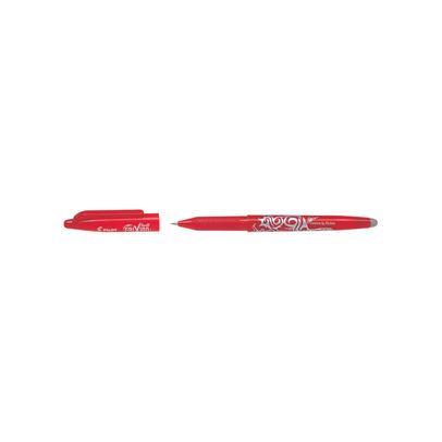 Pilot FriXion Red Erasable Fine Rollerball Pen (Pack of 12