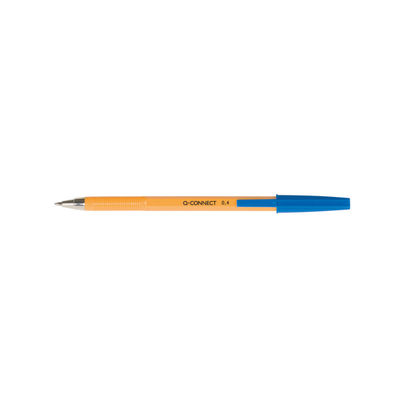 Q-Connect Ballpoint Pen Fine Blue (Pack of 20)