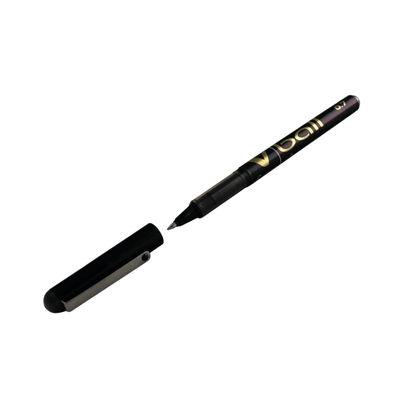 Pilot V-Ball Black Fine Rollerball Pens, Pack of 12