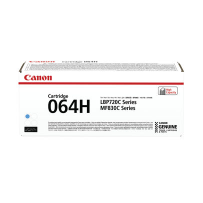 Canon 064H Cyan High Yield Laser Toner - 4936C001