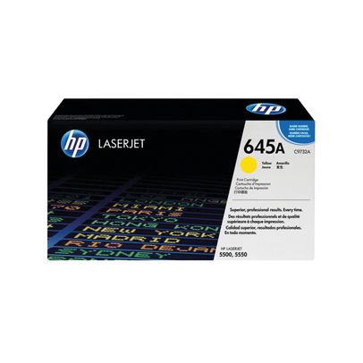 HP 645A Yellow Toner Cartridge - C9732A