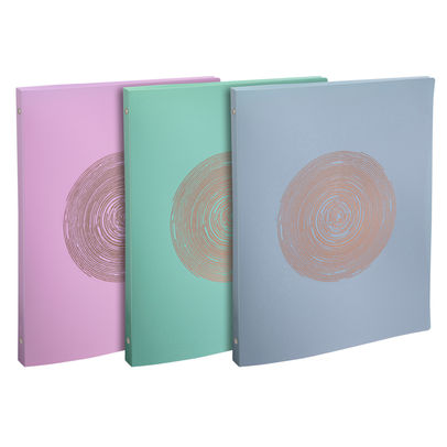 Exacompta Ellipse 4 Ring Binder 15mm Recycled PP A4 Assorted (Pack of 20)