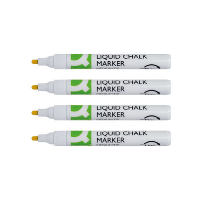 Q-Connect Chalk Markers Medium Tip White (Pack of 4)