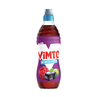 Vimto 500ml No Added Sugar Still Sportscap Bottles (Pack of 12)