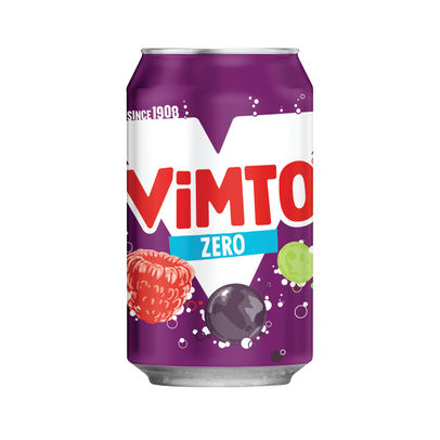 Vimto Zero 300ml Cans (Pack of 24)