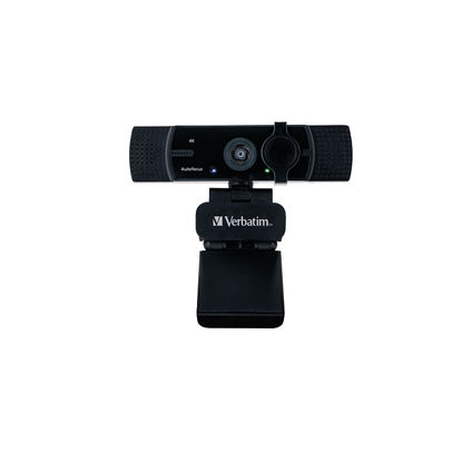 Verbatim AWC-03 Ultra HD 4K Autofocus Webcam Dual Microphone